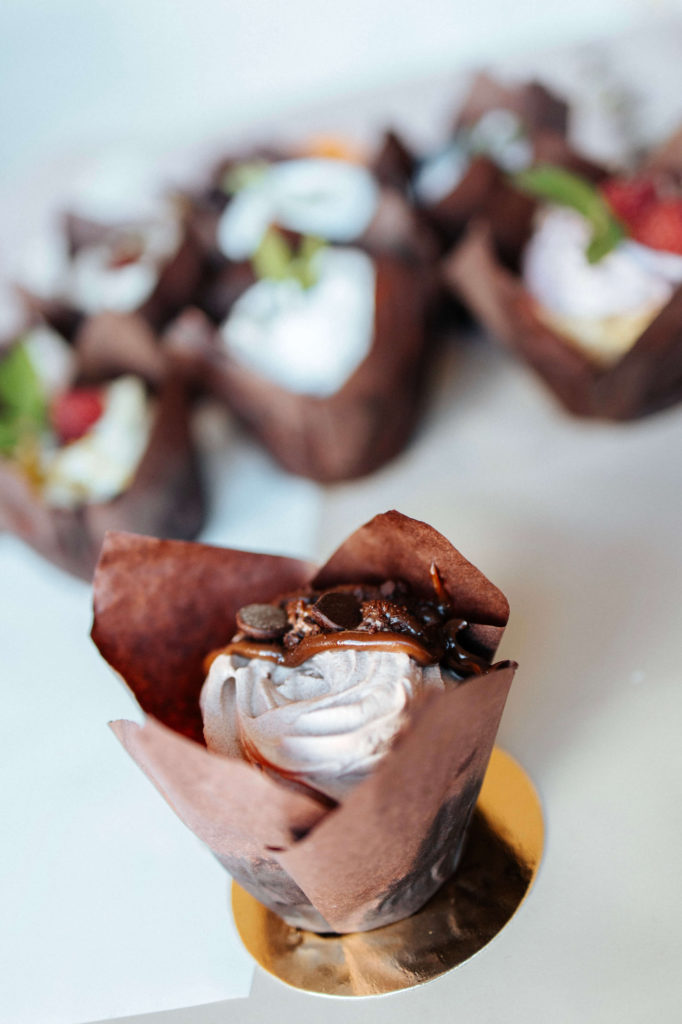 MUFFINY WEGAŃSKIE_ CZEKOLADOWE Z NUTELLĄ